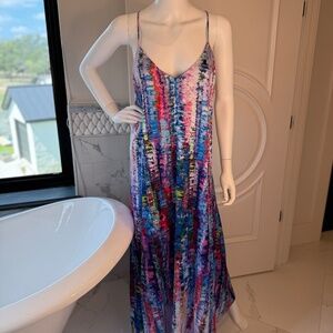 Nicole Miller New York, Size L, Multi-Colored